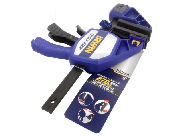 Lijmklem; max.150mm; Eigenschappen: eenhandsbediening Lijmklem; max.150mm; Eigenschappen: eenhandsbediening